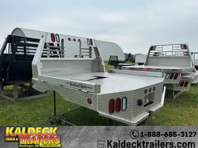 2024 Bradford Built 84in. x 84in.Aluminum Workbed - Pre-Owned - Steel Subframe - 4in. Flip Down Rail...