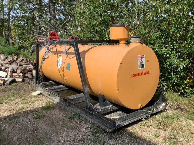 Westeel 5000 Liter Double Wall Fuel On Steel Skid in Heavy Equipment in Grande Prairie - Image 2