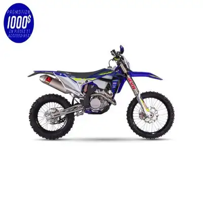SEF 250 FACTORY Son objectif : vous faire tomber les temps en spéciale. Sherco est une marque bien é...