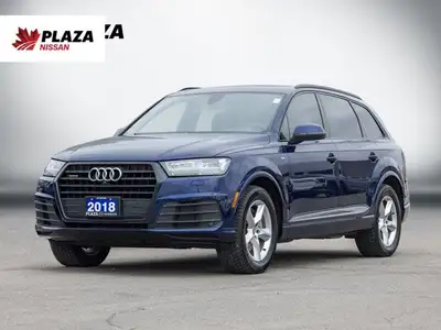 Command the road in this 2018 Audi Q7 Progressiv SUV. Boasting a powerful engine and All Wheel Drive...