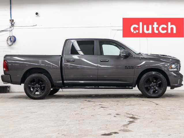 2018 Ram 1500 Sport Crew Cab 4X4 w/ Uconnect 4C, Apple CarPlay & in Cars & Trucks in Bedford - Image 3