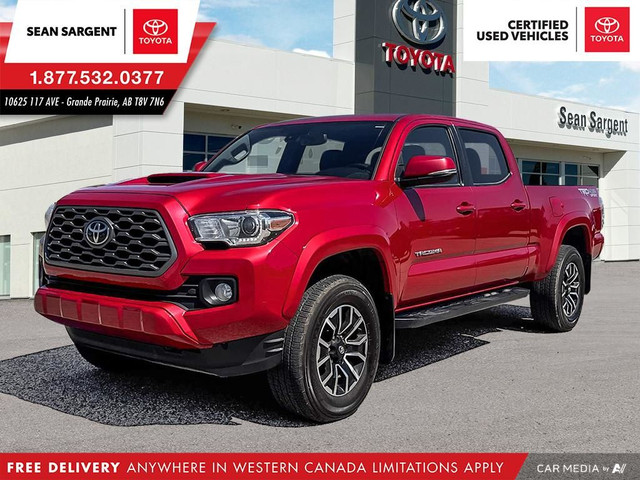 2022 Toyota Tacoma Double Cab TRD Sport, FREE DELIVERY ANYWHERE  in Cars & Trucks in Grande Prairie
