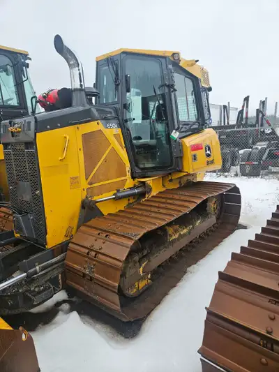 John Deere 650K LGP Crawler Dozer, 105 hp,