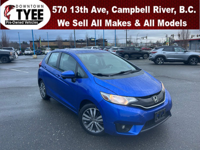 2015 Honda Fit EX-L Navi Bluetooth Navigation Sunroof Leather...