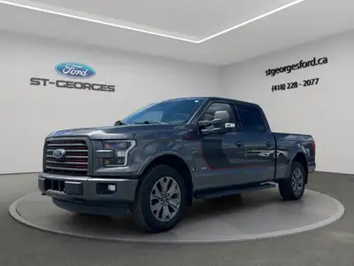 A VOIR ABSOLUMENT 2017 FORD F 150 LARIAT SPORT EDITION SPECIAL STRIPE 502 A CREW 6 1/2 V6 3.5L ECOBO...
