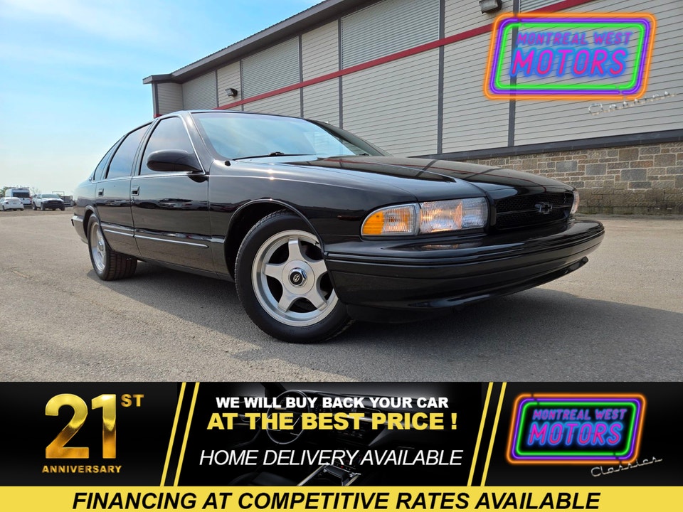 1995 Chevrolet IMPALA SS SS RWD / SUPERCHARGED Vortech V1 Rare ...