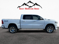 The Ram 1500 Big Horn 4x4 Crew Cab 5'7" Box in a stunning White exterior and matching White interior... (image 5)