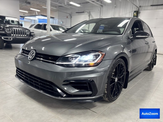 2018 Volkswagen Golf R AWD - 300HP - MANUAL - BAS KM - CUIR - JA in Cars & Trucks in Laval / North Shore