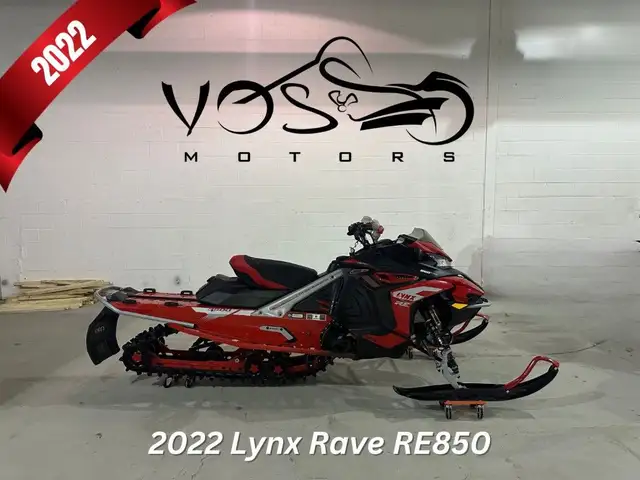 2022 Lynx Rave RE850 RE - V6484 - -No Payments for 1 Year** in Snowmobiles in Markham / York Region - Image 2