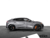 2023 Lamborghini Urus S 657hp, Grey Metallic on Leather Package in Black with Orange Trim, Orange Le... (image 4)