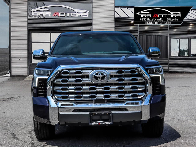 2024 Toyota Tundra Platinum 5.5-ft CrewMax configuration – Fu... in Cars & Trucks in Ottawa - Image 2