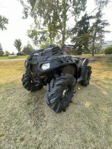 2018 Polaris Sportsman 850 High Lifter Edition Cruiser BlackTHE ULTIMATE MUD ATVPREPARE FOR MUD DOMI...