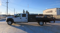 2014 Ford F-550 XLT CREW CAB FLAT DECK WITH 13 FT DECK