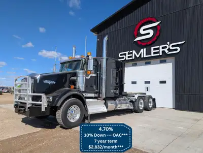 LOW KMS!! 2020 Kenworth T800 Tandem KMS: 274,133 HRS: 7,613 Extended Warranty Available for purchase...