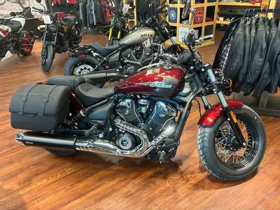 ON THE FLOOR NOW!! 2025 Indian Motorcycle® Super Scout® Maroon Metallic with Graphics Features may i...