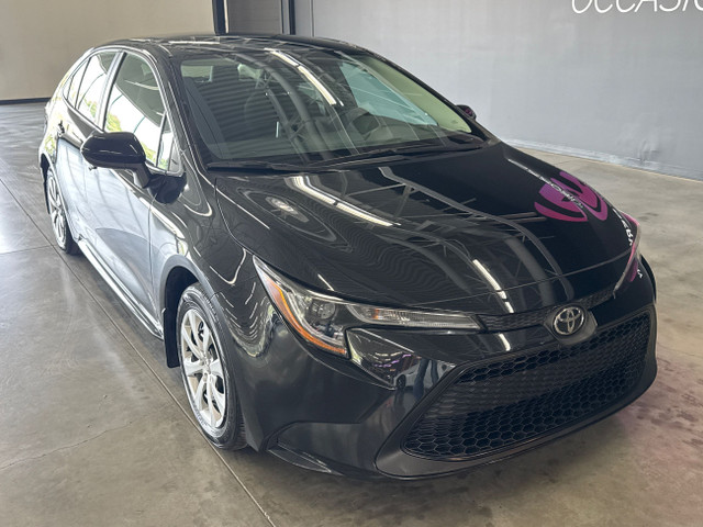 2020 Toyota Corolla LE NOIR SIÈGES CHAUFFANTS 1 PROPRIÉTAIRE ET  in Cars & Trucks in Saint-Jean-sur-Richelieu - Image 2