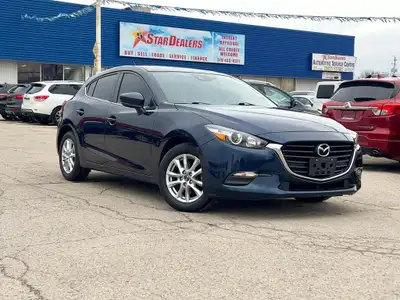  2018 Mazda Mazda3 Sport NAV LEATHER SUNROOF LOADED! WE FINANCE 