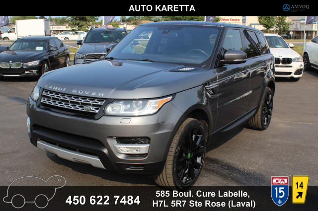 2016 Range Rover Sport hse td6 pano navi cam mags et pneus neufs in Cars & Trucks in Laval / North Shore