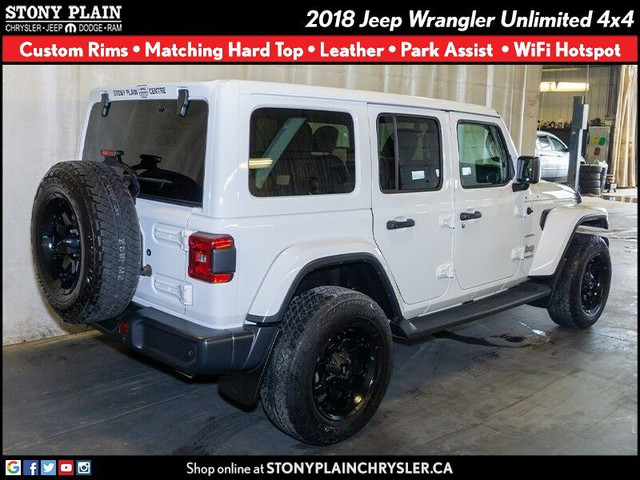  2018 Jeep Wrangler Sahara - Leather, Park Assist, WiFi, V6 in Cars & Trucks in St. Albert - Image 4