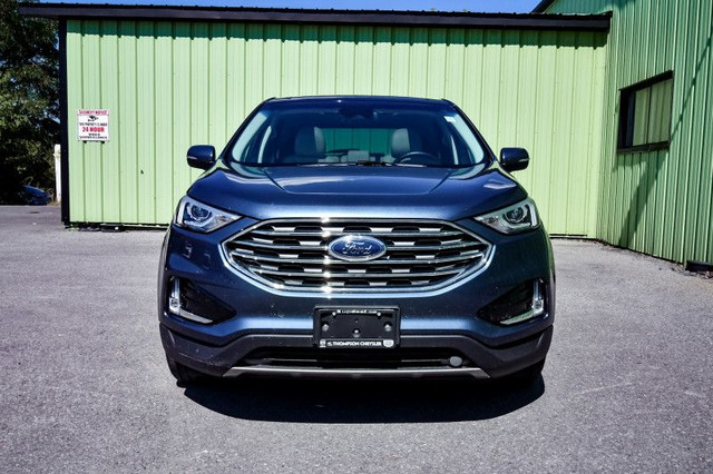 2019 Ford Edge Titanium AWD • SUNROOF • NAV • HEATED LEATHER in Cars & Trucks in Cornwall - Image 4