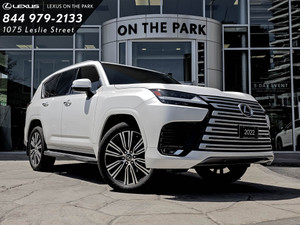 2022 Lexus LX 600|Luxury Pkg|LexusCertified*NO LUX TAX*|LIKE NEW