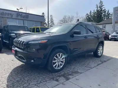 2014 Jeep Cherokee Limited 4X4 - LEATHER - PANO ROOF