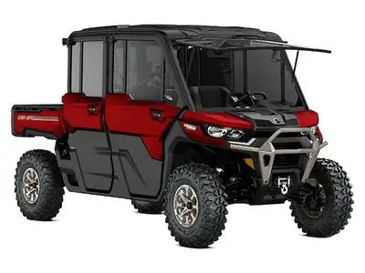 2025 Can-Am Defender MAX Limited Introducing the 2025 Can-Am Defender MAX Limited in stunning Red! T...