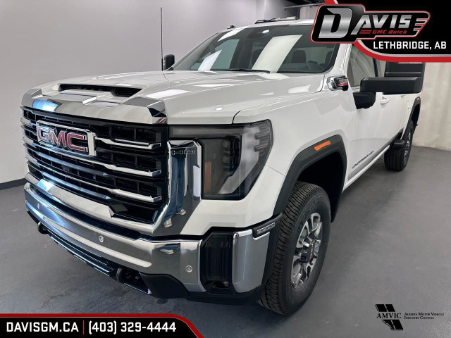 2025 GMC Sierra 3500HD SLE 6.6L DURAMAX 8CYL | HEATED FRONT S... in Cars & Trucks in Lethbridge