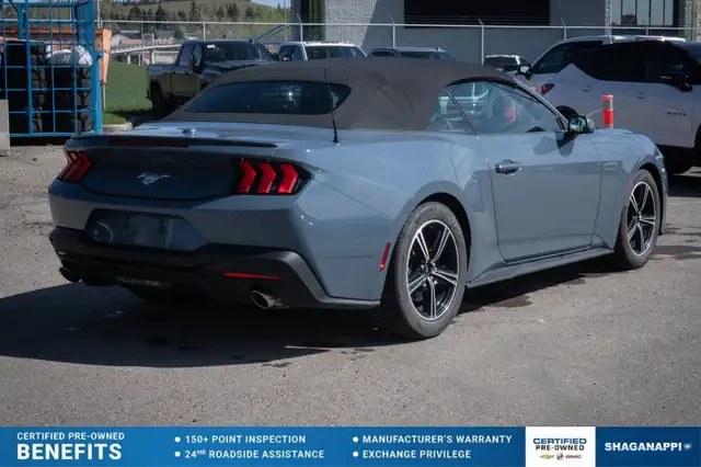 2024 Ford Mustang EcoBoost Premium CONVERTIBLE | AUTO | CERTIFIE in Cars & Trucks in Calgary - Image 8