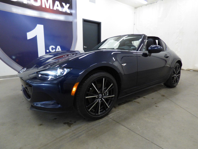 2024 MAZDA MX-5 RF GT, AUTOMATIQUE, CUIR, CARPLAY, GARANTIE!!! in Cars & Trucks in City of Montréal