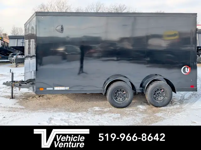 2025 UNITED TRAILER  7X14 FL TOP V-NOSE 6" XHT RAMP $32/WK OAC in Cargo & Utility Trailers in Oakville / Halton Region - Image 7