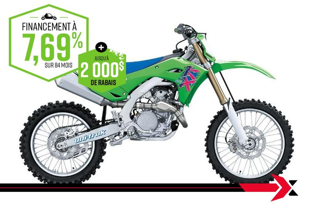 2024 KAWASAKI KX450 50e anniversaire in Dirt Bikes & Motocross in Québec City