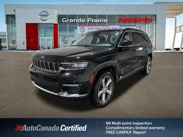 2021 Jeep Grand Cherokee L Limited | Remote Start | Leather in Cars & Trucks in Grande Prairie - Image 2