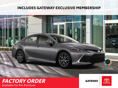 2024 Toyota Camry Hybrid XLE FACTORY ORDER
