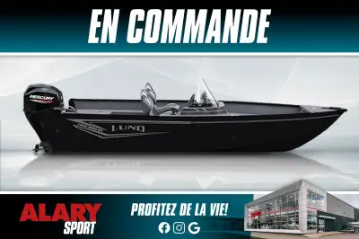 Ce BATEAU DE PÊCHE LUND 1650 ANGLER SS NOIR 2025 est disponible DÈS MAINTENANT! Contactez-nous au 45...