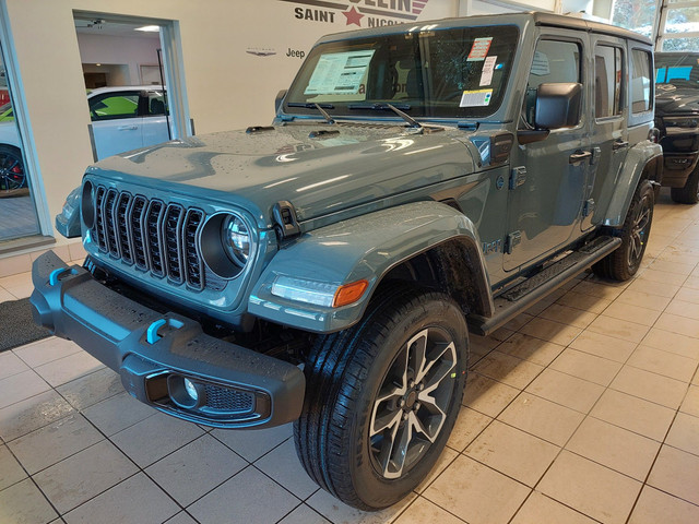 2024 Jeep Wrangler 4xe SPORT S in Cars & Trucks in Lévis