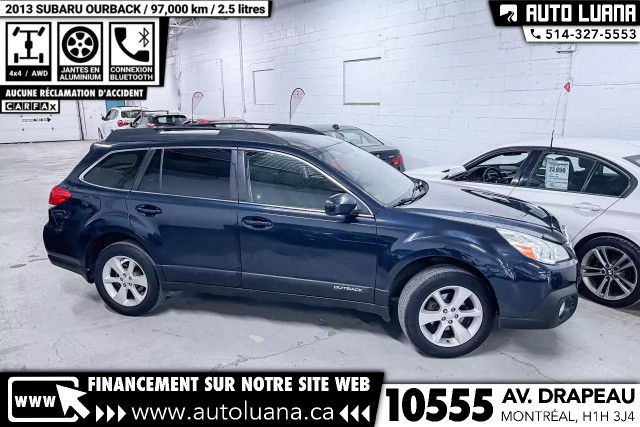 2013 SUBARU Outback 2.5i Premium BLUETOOTH/MAGS/CRUISE/97,000km in Cars & Trucks in City of Montréal - Image 3