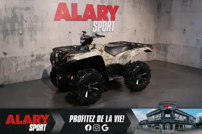 Ce VTT YAMAHA GRIZZLY DAE SE CAMO 2025 est disponible DÈS MAINTENANT! Contactez-nous au 450-420-2707...