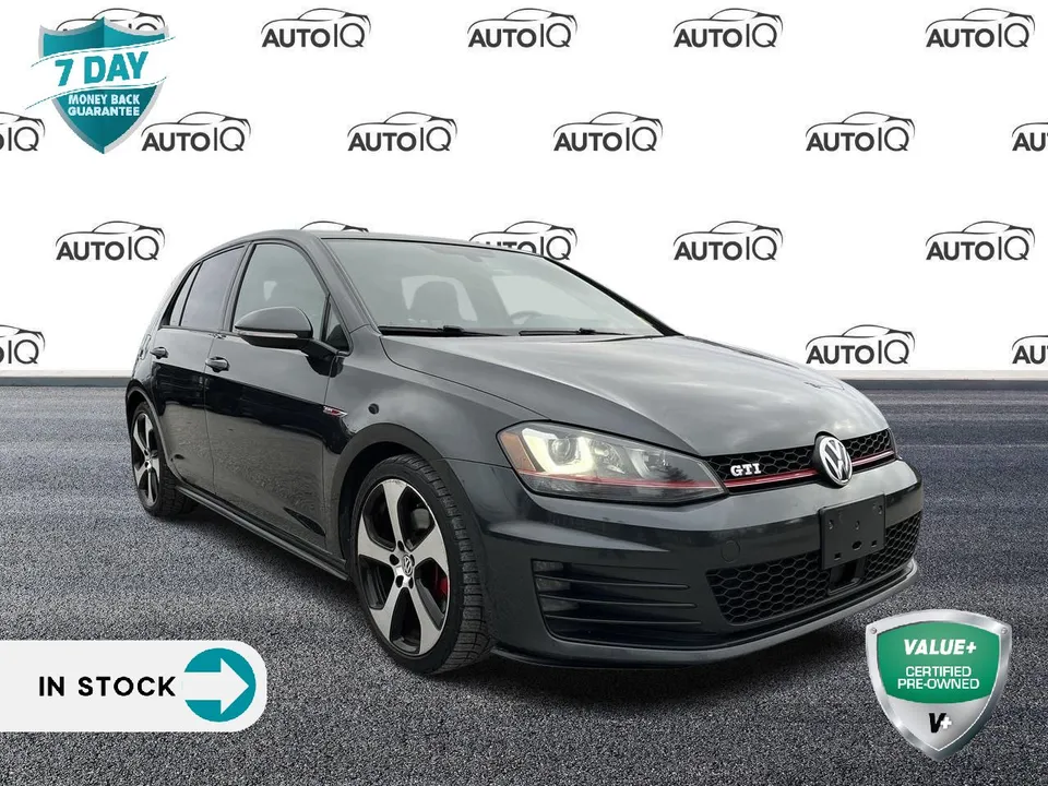 2015 Volkswagen Golf GTI 5-Door Autobahn LEATHER | SUNROOF |...