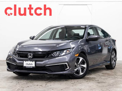 2020 Honda Civic Sedan LX w/ Apple CarPlay & Android Auto, Bluet