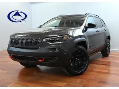 JEEP CHEROKEE TRAILHAWK ELITE 4X4, ENSEMBLE ÉLITE, TOIT PANORAMIQUE, SIÈGES VENTILÉ CHAUFFANT, VOLAN...