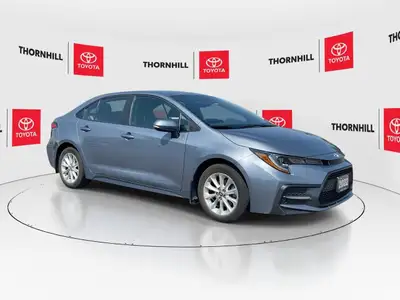 Thornhill Toyota Proudly Presents This Gray 2024 Toyota Corolla with SE CVT Package, Featuring:~ Ont...