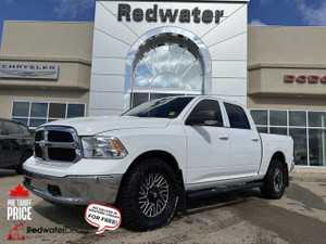 2022 RAM 1500 SLT Crew Cab 4x4 | Low KMs | HEMI V8 | Front Bench | Side Steps | Remote Start