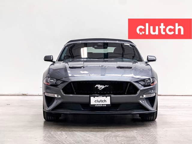 2021 Ford Mustang GT Premium Convertible w/ Apple CarPlay, Heate in Cars & Trucks in Bedford - Image 2