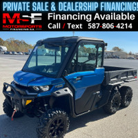 2022 CAN AM DEFENDER 6X6 (FINANCING AVAILABLE)