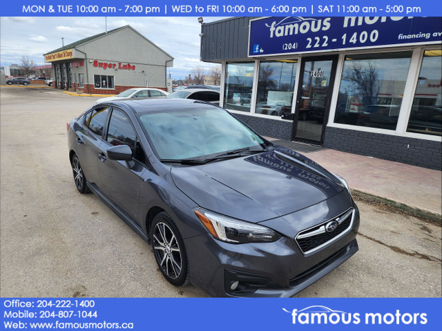 2018 Subaru Impreza Sport in Cars & Trucks in Winnipeg