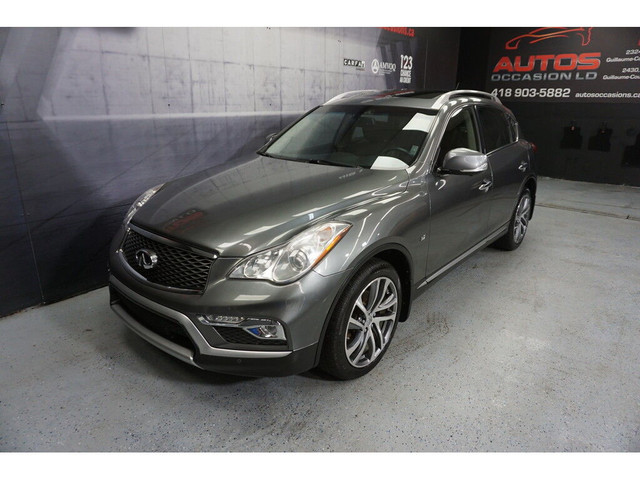 2017 Infiniti QX50 AWD V6 3.7L AUTO CUIR BRUN TOIT GPS NAV AUDIO in Cars & Trucks in Lévis - Image 3