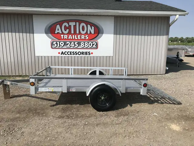 2025 STIRLING UTILITY 5X8 OPEN SIDED UTILITY in Cargo & Utility Trailers in Barrie - Image 3
