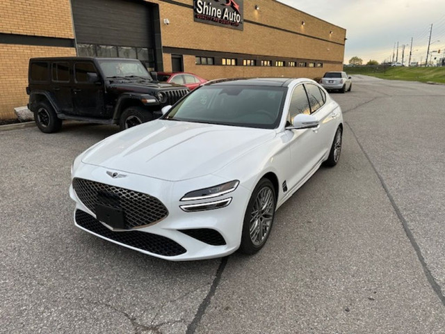 2023 Genesis G70 2.0T Advanced AWD Clean Carfax Certified Low Km in Cars & Trucks in Mississauga / Peel Region - Image 2