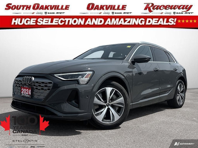 2024 Audi Q8 e-tron QUATTRO | ELECTRIC | LOADED | CARPLAY | SUNR in Cars & Trucks in Oakville / Halton Region